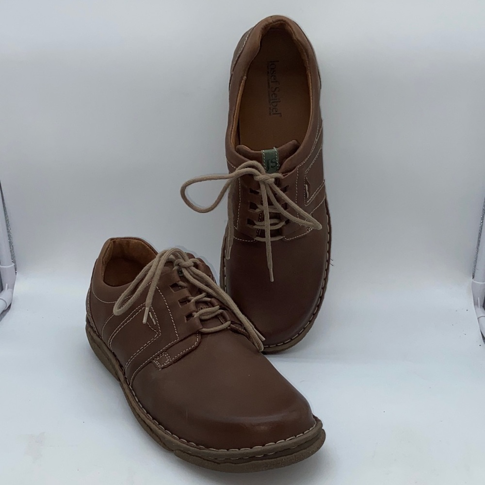 Josef Seibel Men’s Leather Oxford Style Shoes Size 11